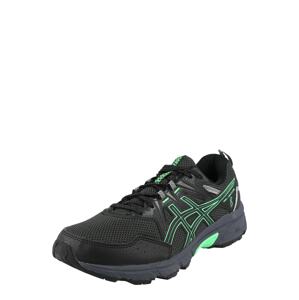 ASICS Běžecká obuv 'Venture 8'  šedá / svítivě zelená / černá