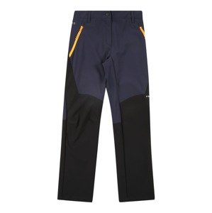 ICEPEAK Outodoor kalhoty 'KONSTANZ JR' marine modrá / žlutá / černá