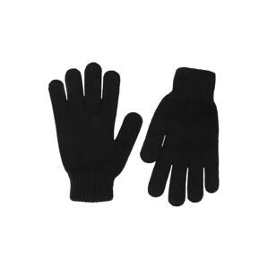 Zwillingsherz Prstové rukavice černá