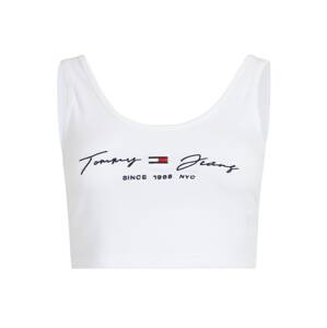 Tommy Jeans Top námořnická modř / červená / bílá