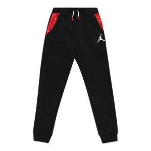 Jordan Kalhoty  ohnivá červená / černá / bílá