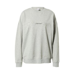 Calvin Klein Underwear Mikina tmavě šedá / šedý melír / černá