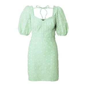 Dorothy Perkins Letní šaty světle zelená / bílá