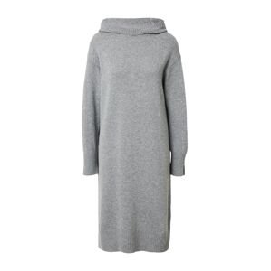 UNITED COLORS OF BENETTON Úpletové šaty 'DRESS'  šedá