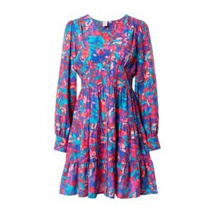 Y.A.S Košilové šaty 'LIPPA' modrá / nebeská modř / broskvová / pink