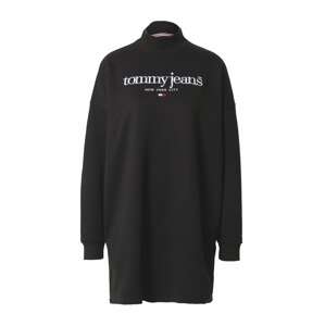 Tommy Jeans Šaty červená / černá / bílá