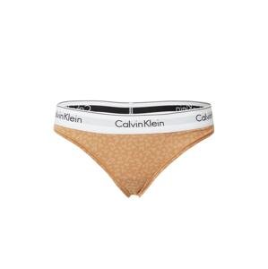 Calvin Klein Underwear Tanga  kari / černá / bílá