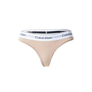 Calvin Klein Underwear Tanga  tělová / černá / bílá