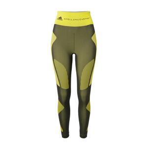 ADIDAS BY STELLA MCCARTNEY Sportovní kalhoty  žlutá / černá