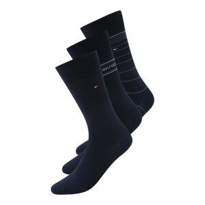 Tommy Hilfiger Underwear Ponožky '4P TIN GIFTBOX'  noční modrá / červená / bílá